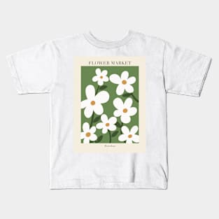 Flower Market Barcelona Kids T-Shirt